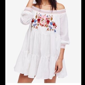 Free People Sunbeams Mini Dress